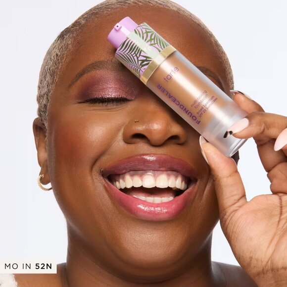 Tarte Babassu Foundcealer Skincare Foundation Broad Spectrum NEW 34S Medium Sand - Picture 10 of 11